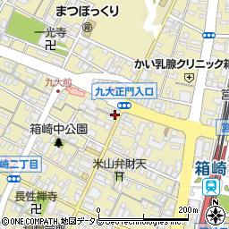 株式会社さいきょう商会　箱崎本店周辺の地図