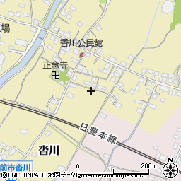 福岡県豊前市沓川526周辺の地図