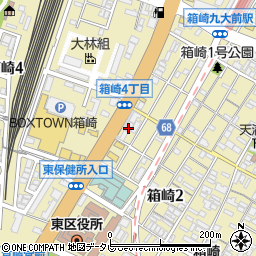 福岡県福岡市東区箱崎2丁目47周辺の地図