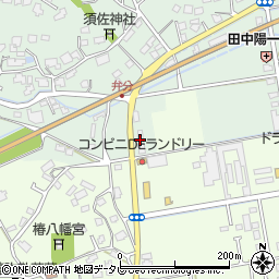 福岡県飯塚市弁分412周辺の地図