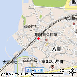 福岡県豊前市八屋2312周辺の地図