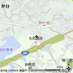 福岡県飯塚市椿423周辺の地図