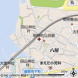 福岡県豊前市八屋2172周辺の地図