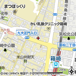 ネストピア箱崎駅前周辺の地図