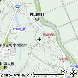 福岡県飯塚市赤坂551周辺の地図