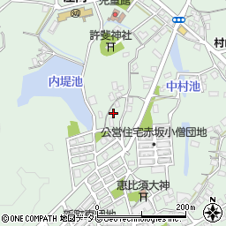 福岡県飯塚市赤坂452-4周辺の地図