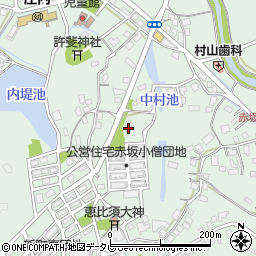 福岡県飯塚市赤坂463周辺の地図
