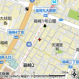 フタバ　福岡営業所周辺の地図
