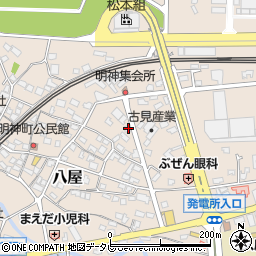 福岡県豊前市八屋2062周辺の地図