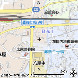 福岡県豊前市八屋1872周辺の地図