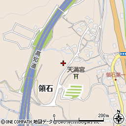 高知県南国市領石713周辺の地図