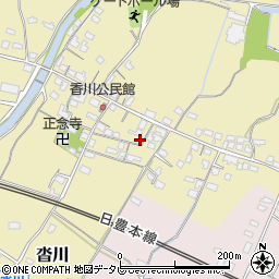 福岡県豊前市沓川463周辺の地図