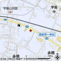 ジョイフル宇島店周辺の地図