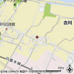 福岡県豊前市沓川96周辺の地図