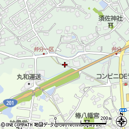 福岡県飯塚市弁分405周辺の地図