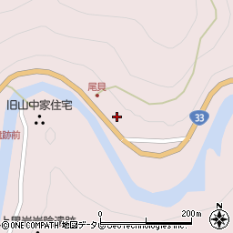 愛媛県上浮穴郡久万高原町上黒岩2554周辺の地図