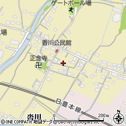 福岡県豊前市沓川466周辺の地図