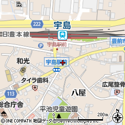岩泉酒店周辺の地図