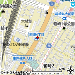 箱崎４周辺の地図