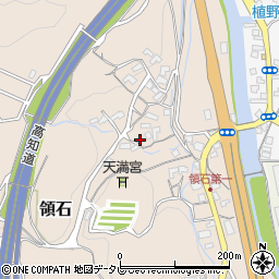 高知県南国市領石780周辺の地図