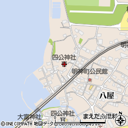 福岡県豊前市八屋2332周辺の地図