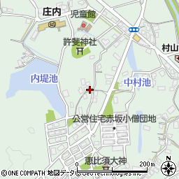 福岡県飯塚市赤坂455周辺の地図