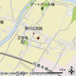 福岡県豊前市沓川445周辺の地図