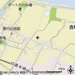 福岡県豊前市沓川106周辺の地図