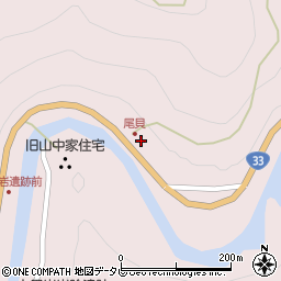 愛媛県上浮穴郡久万高原町上黒岩2543周辺の地図