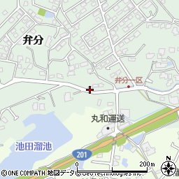 福岡県飯塚市弁分476周辺の地図