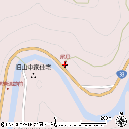 愛媛県上浮穴郡久万高原町上黒岩2536周辺の地図