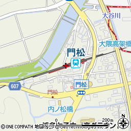 門松駅周辺の地図