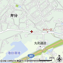 福岡県飯塚市弁分477周辺の地図