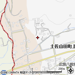 高知県香美市土佐山田町上改田192周辺の地図