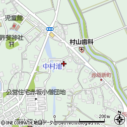 福岡県飯塚市赤坂560周辺の地図