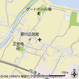 福岡県豊前市沓川448周辺の地図