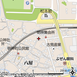 福岡県豊前市八屋2084周辺の地図
