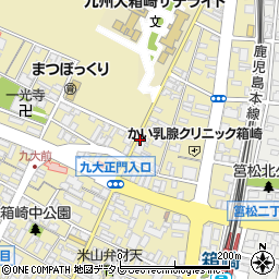 帰郷 箱崎周辺の地図