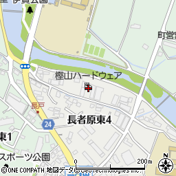 株式会社樫山ハードウェア本社周辺の地図