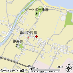 福岡県豊前市沓川447周辺の地図