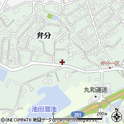 福岡県飯塚市弁分481周辺の地図
