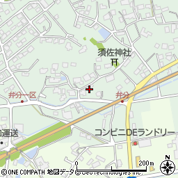 福岡県飯塚市弁分351周辺の地図