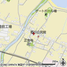 福岡県豊前市沓川432周辺の地図