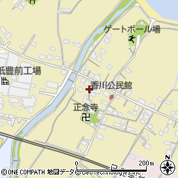 福岡県豊前市沓川423周辺の地図