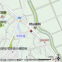 福岡県飯塚市赤坂497周辺の地図