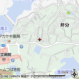 福岡県飯塚市弁分554-19周辺の地図