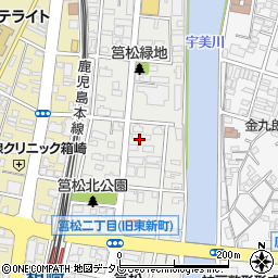 ロイヤルコーポ松井周辺の地図