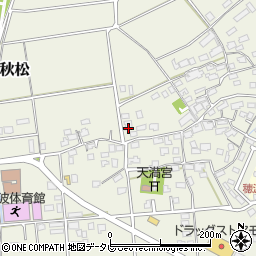 福岡県飯塚市秋松257-1周辺の地図