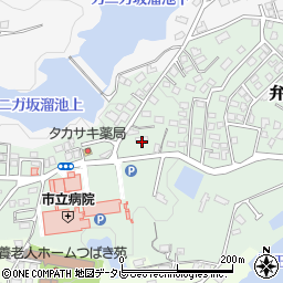 福岡県飯塚市弁分601周辺の地図