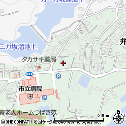 福岡県飯塚市弁分601周辺の地図